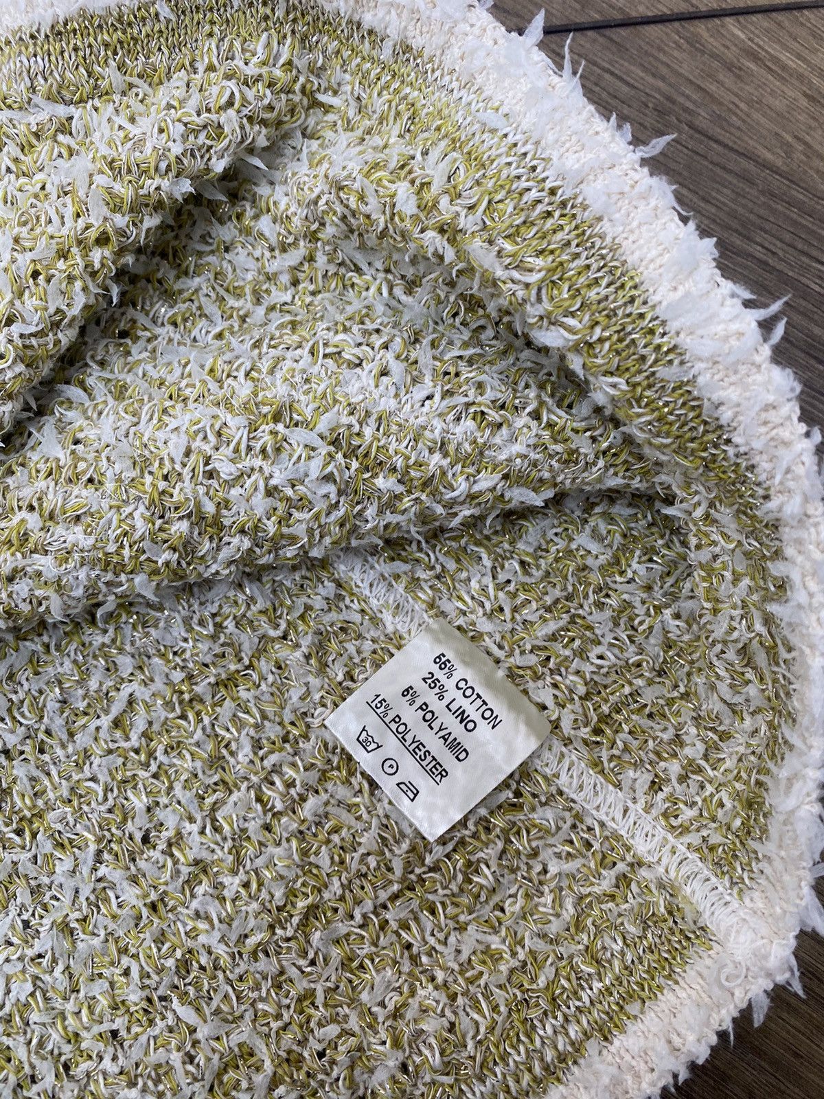 Designer × Vintage Vintage Bruno Manetti Womens Cotton Knit LS Cardigan Size XL / US 12-14 / IT 48-50 - 10 Thumbnail