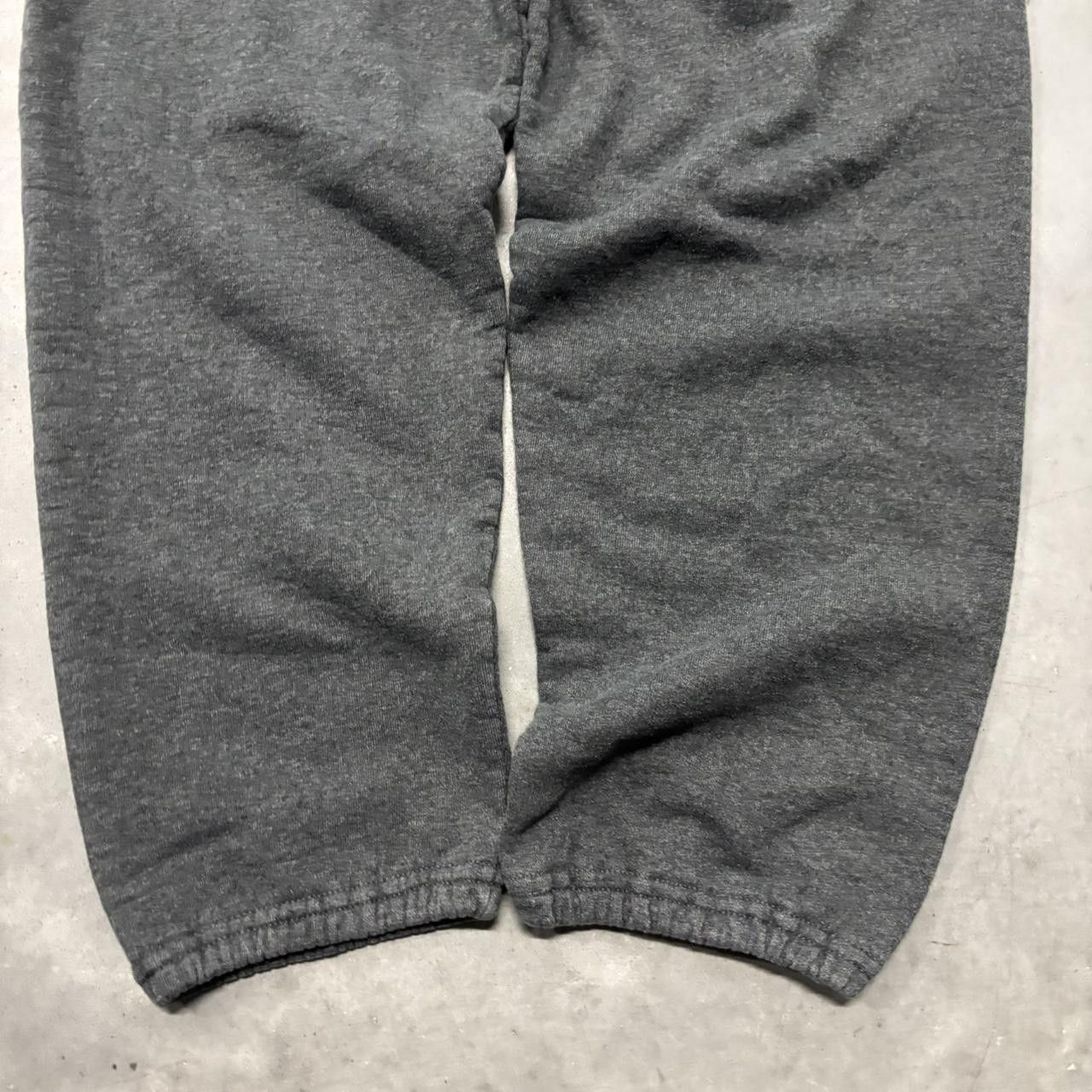 Japanese Brand × Vintage Crazy Vintage Y2K/2000s Dark Grey Skater Essential Sweatpants! Size US 36 / EU 52 - 4 Thumbnail