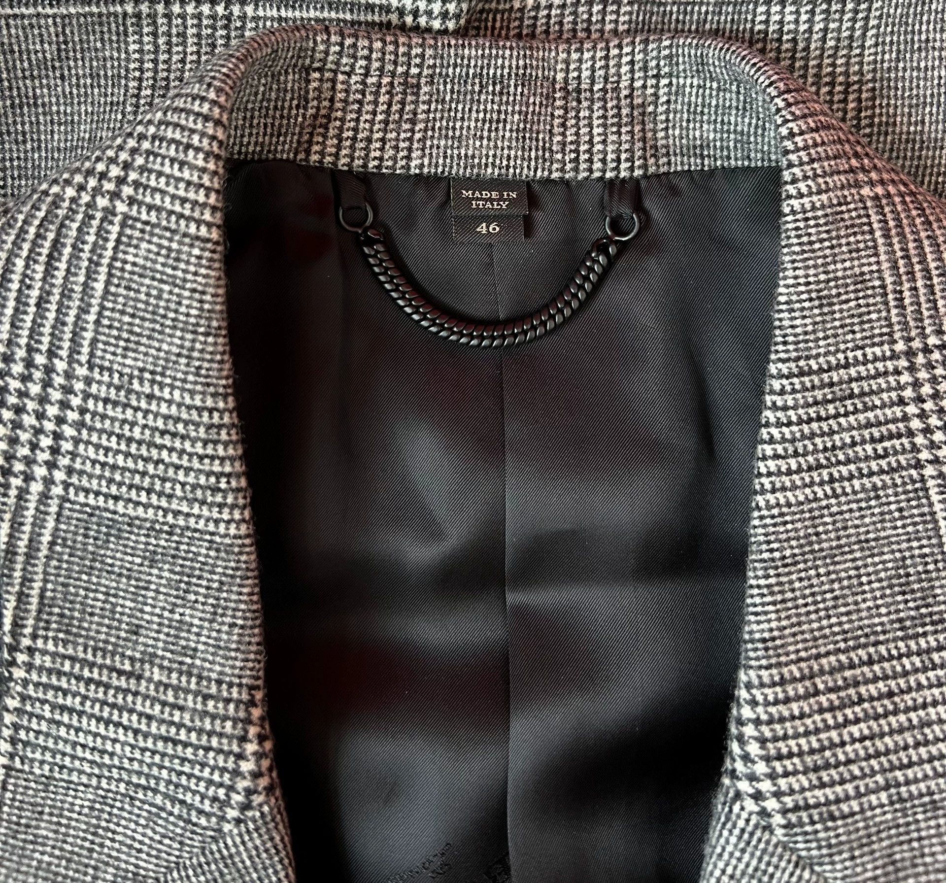 Burberry Burberry Prorsum Prince of Wales Check Blazer 46 Size 46S - 4 Thumbnail