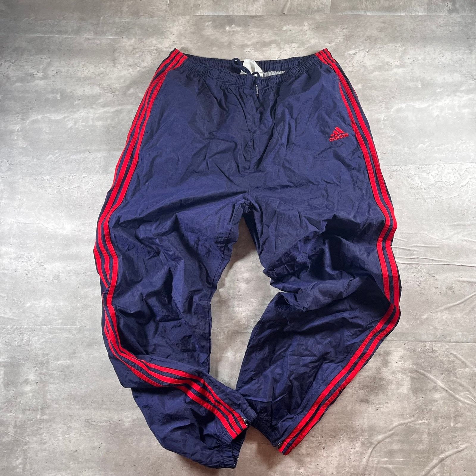 Adidas Vintage 90s adidas track pants Size US 34 / EU 50 - 1 Thumbnail