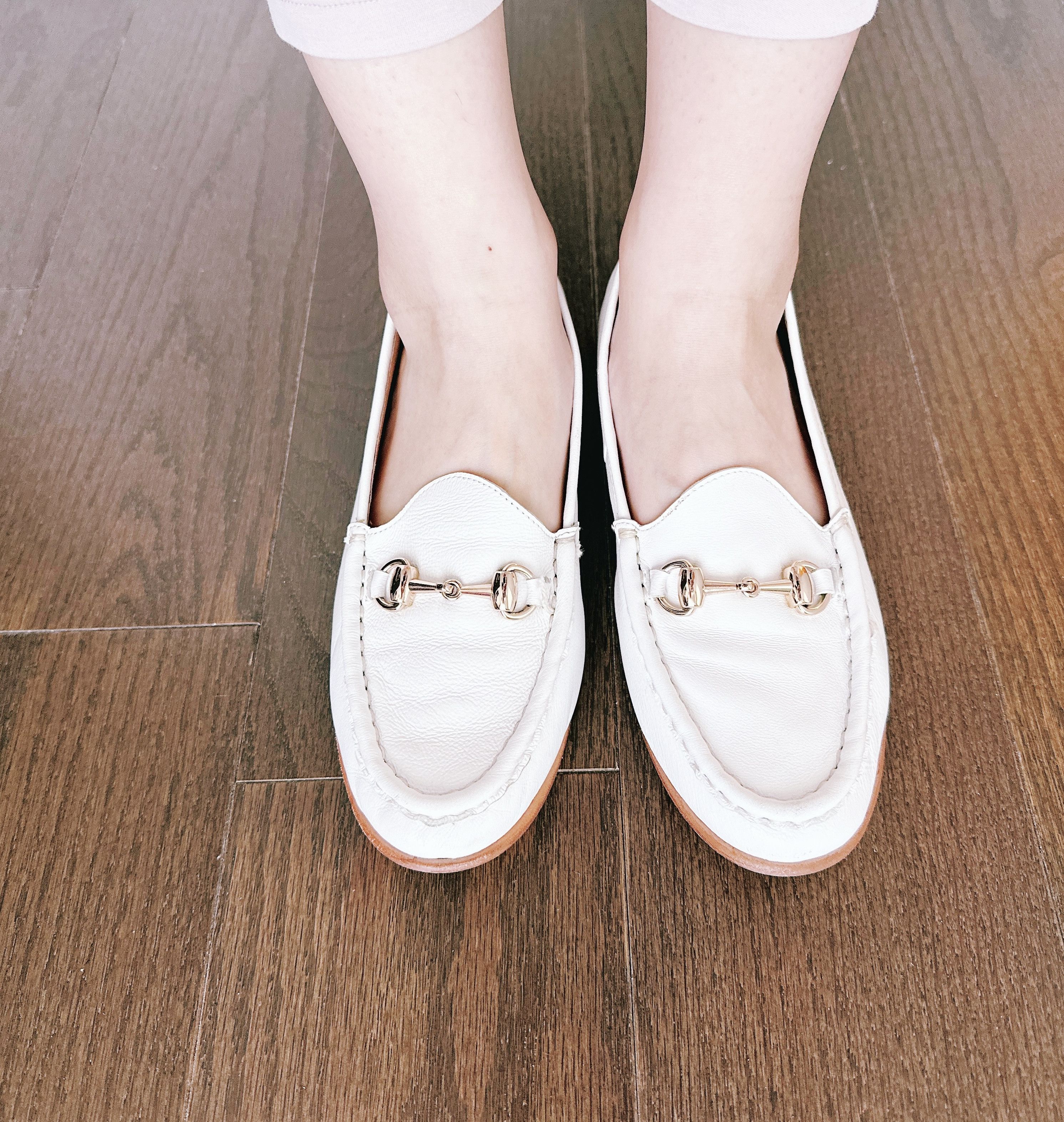 Jeffrey Campbell JEFFREY CAMPBELL Garcon White Loafers - Size 7 Size US 7 / IT 37 - 4 Thumbnail