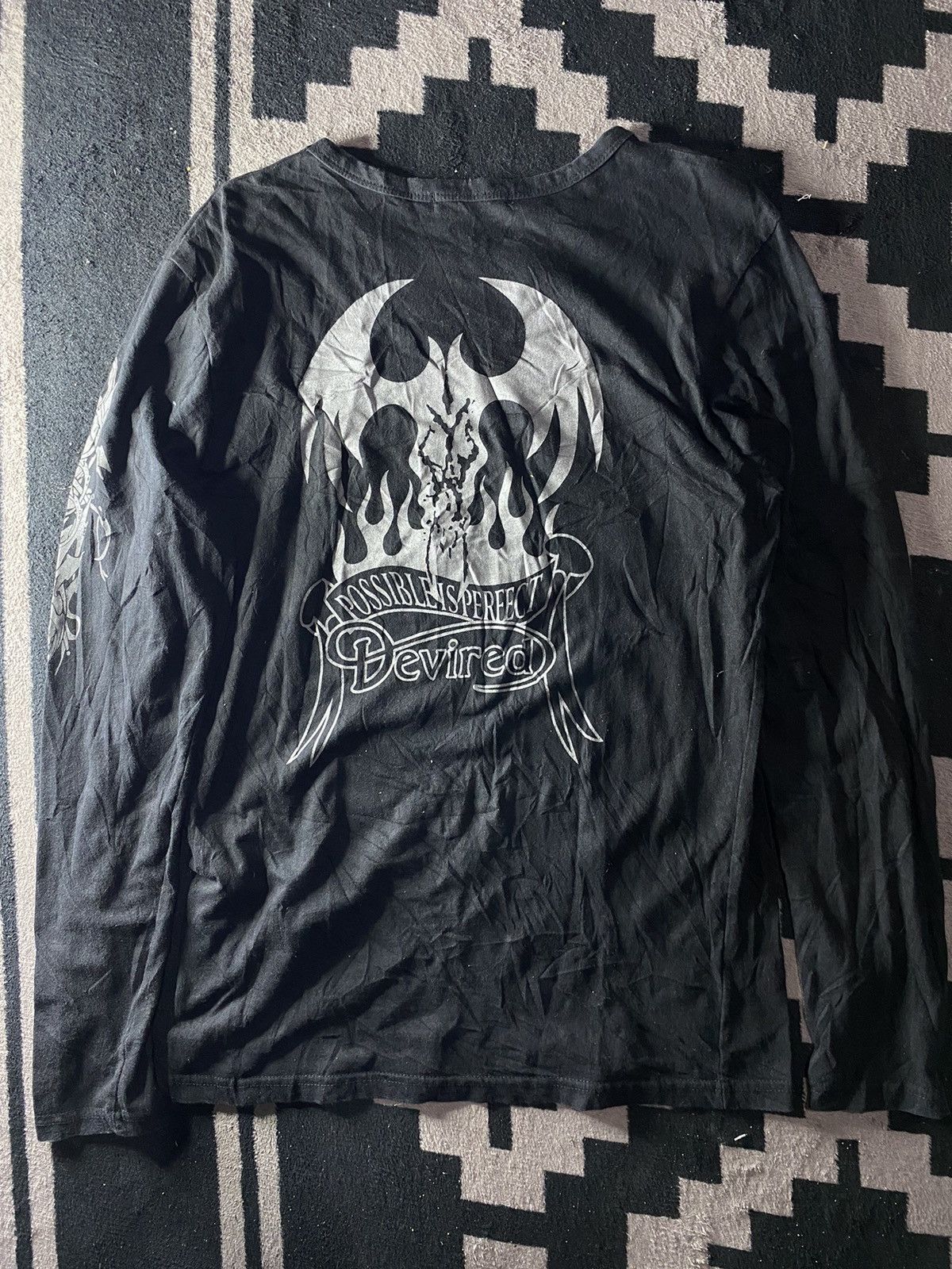 20471120 × If Six Was Nine × Japanese Brand Crazy devired longsleeve tshirt Size US M / EU 48-50 / 2 - 2 Thumbnail