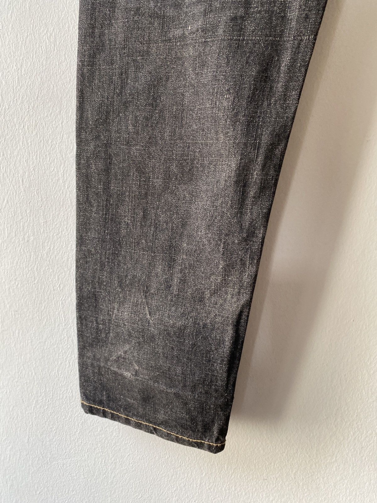 Japanese Brand × Seditionaries Vintage Japanese Graffito Stitch Double Waist Design Denim Size US 31 - 11 Thumbnail