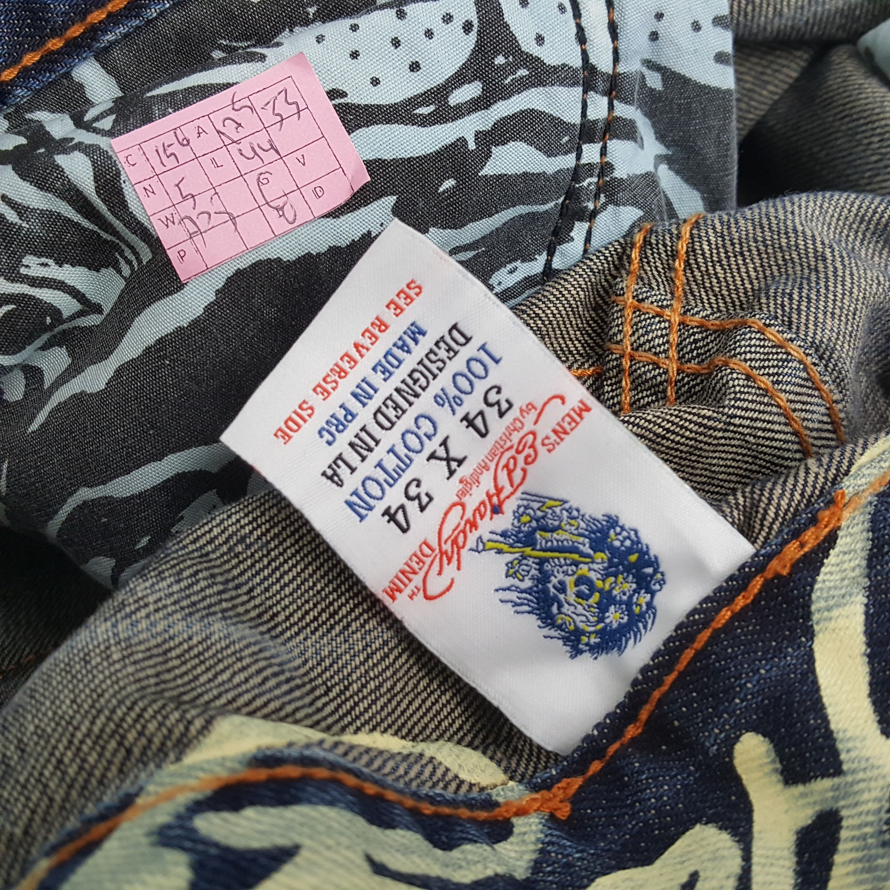 ED HARDY by CHRSTIAN AUDIGIER Fashion Style Jeans