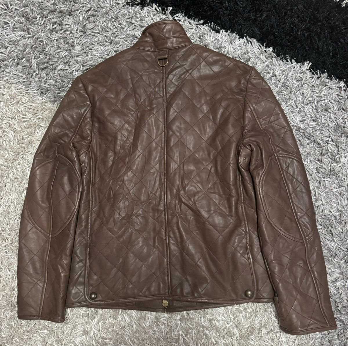 Polo Ralph Lauren × Vintage VINTAGE POLO RL LEATHER JACKET JAPAN Size US M / EU 48-50 / 2 - 2 Thumbnail