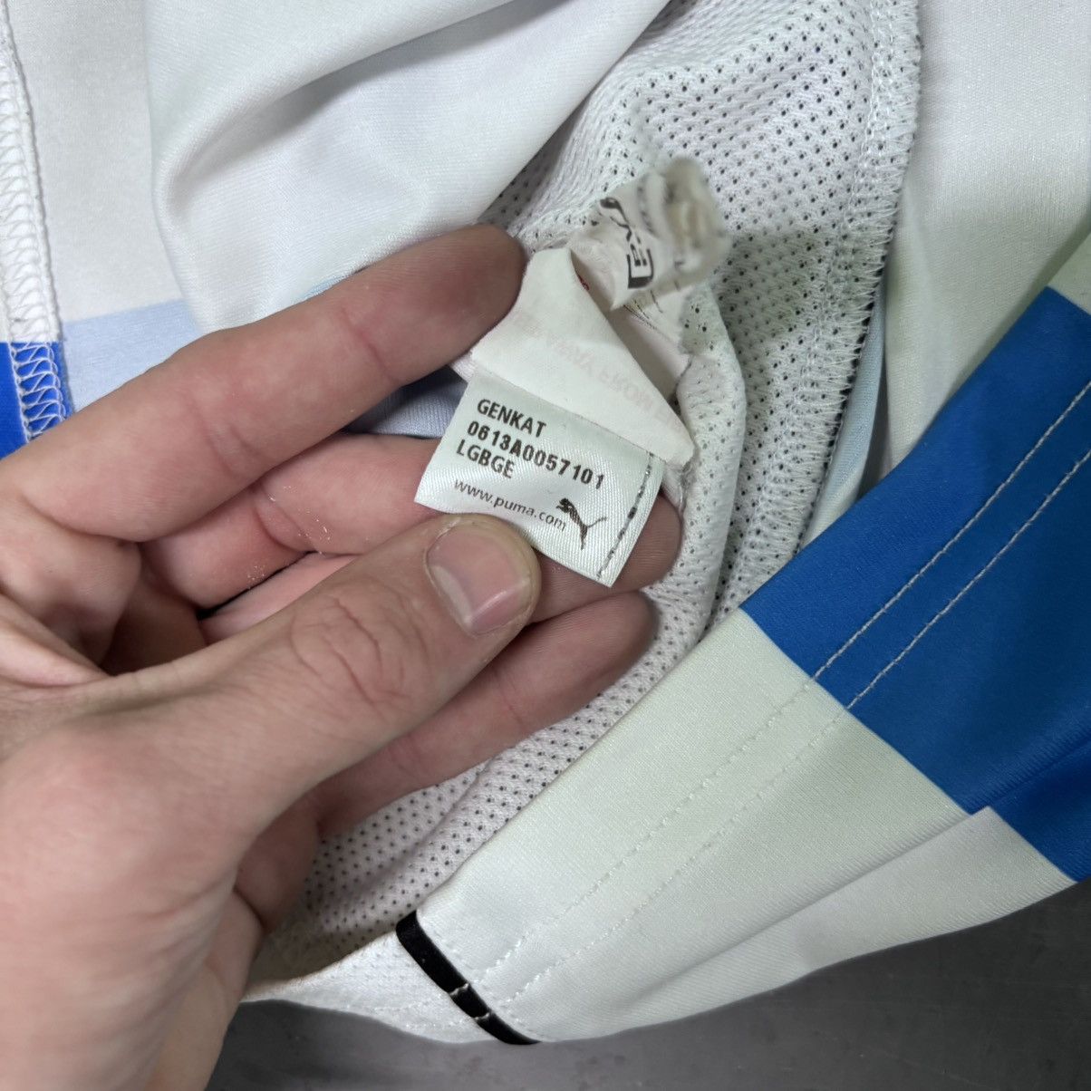 Other × Puma × Vintage 2013-14 Puma Huddersfield Town Wells #21Home Jersey Size US L / EU 52-54 / 3 - 6 Thumbnail