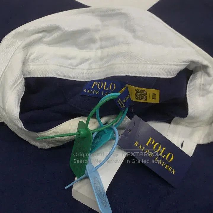 Polo Ralph Lauren Polo Ralph Lauren Colorblock Collar Logo Embroidered Long S Size US XL / EU 56 / 4 - 6 Thumbnail