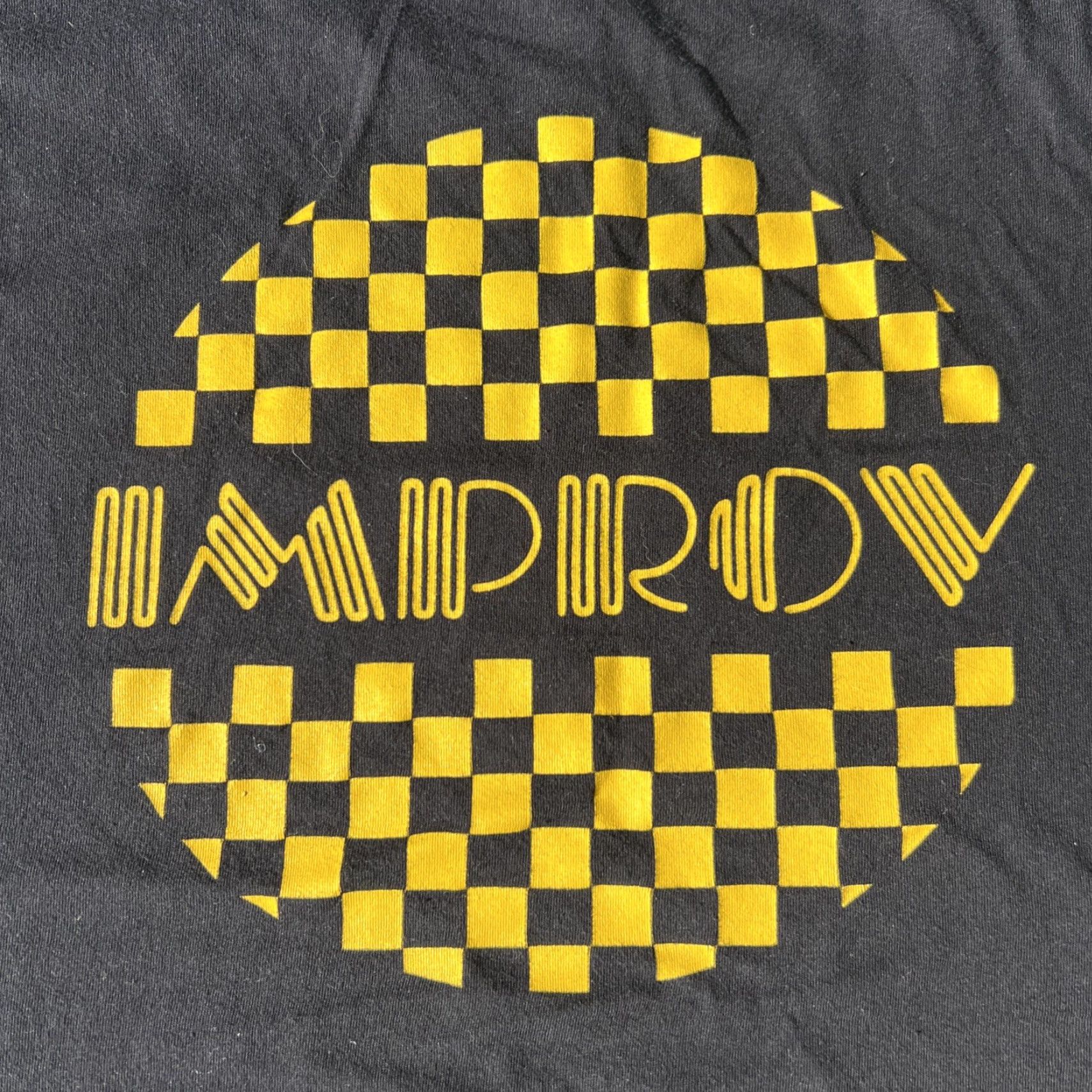 Vintage VINTAGE Canvas T-Shirt Unisex Adults Large Black 80s 90s Improv Comedy Club Hollywood Logo Double-Sided Graphic Print Short Sleeve Size US L / EU 52-54 / 3 - 7 Thumbnail