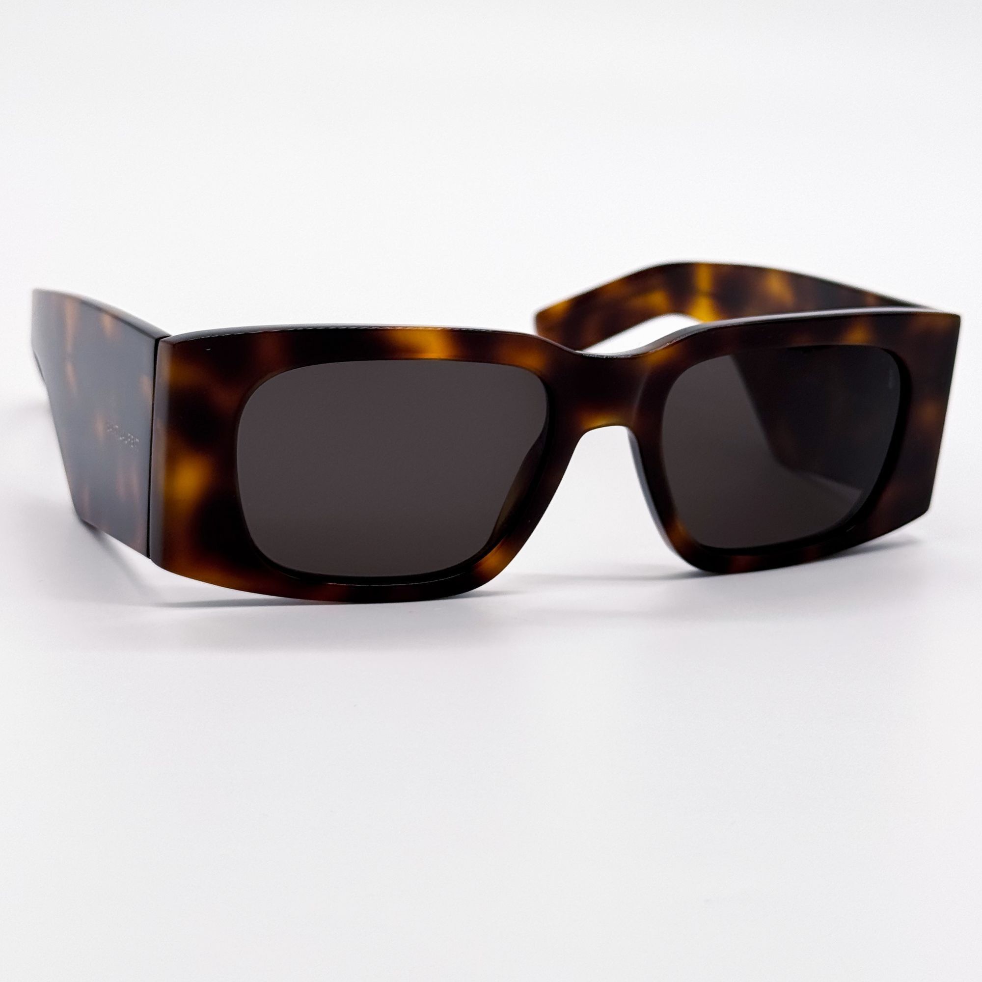 Saint Laurent Paris NEW SAINT LAURENT SUNGLASSES SL654 003 WOMEN SQUARE HAVANA/G Size ONE SIZE - 7 Thumbnail