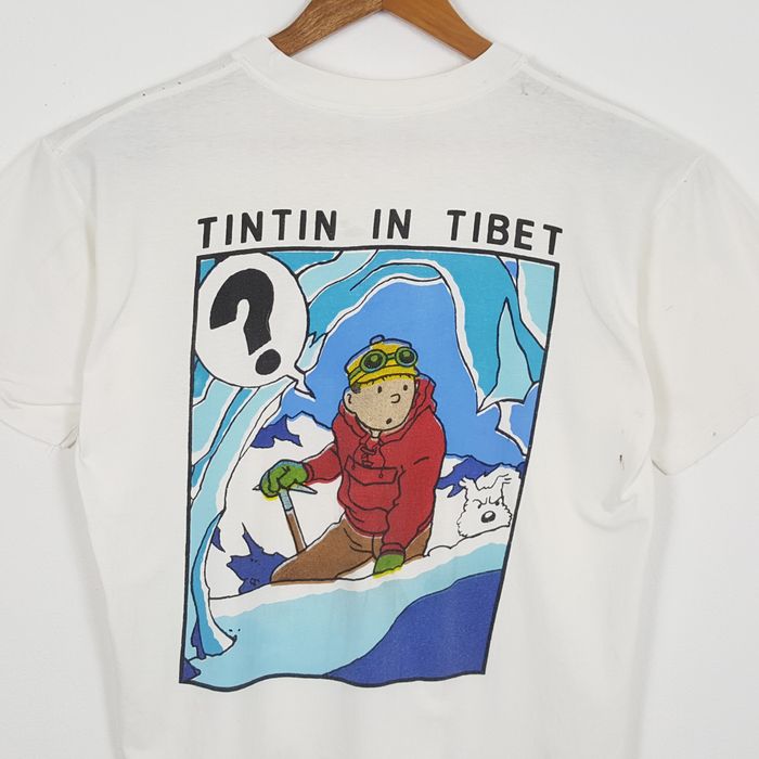 Vintage Vintage THE ADVENTURES OF TINTIN American Cartoon T-Shirts ...