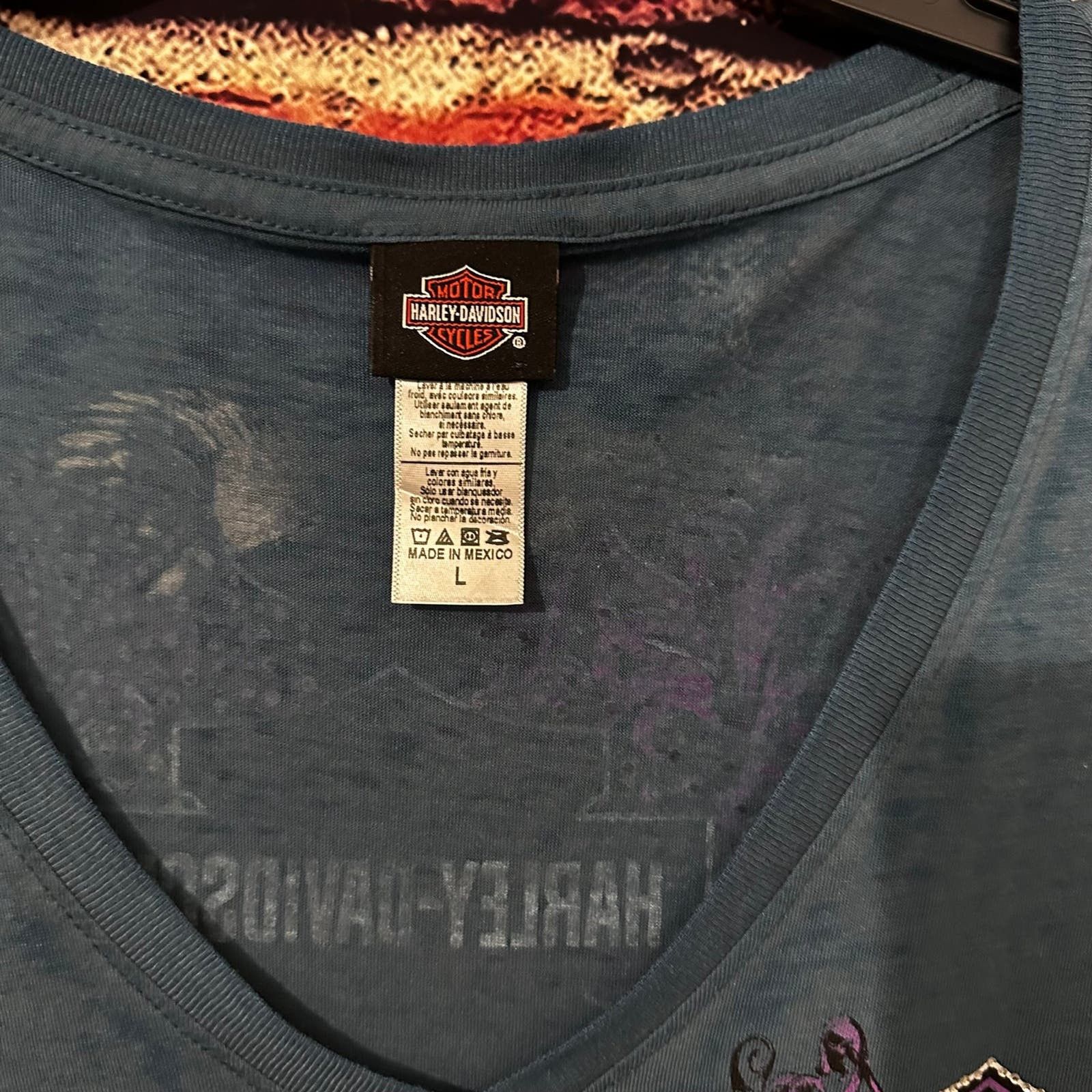 Harley Davidson Women’s Harley Davidson T-Shirt Size L / US 10 / IT 46 - 4 Thumbnail