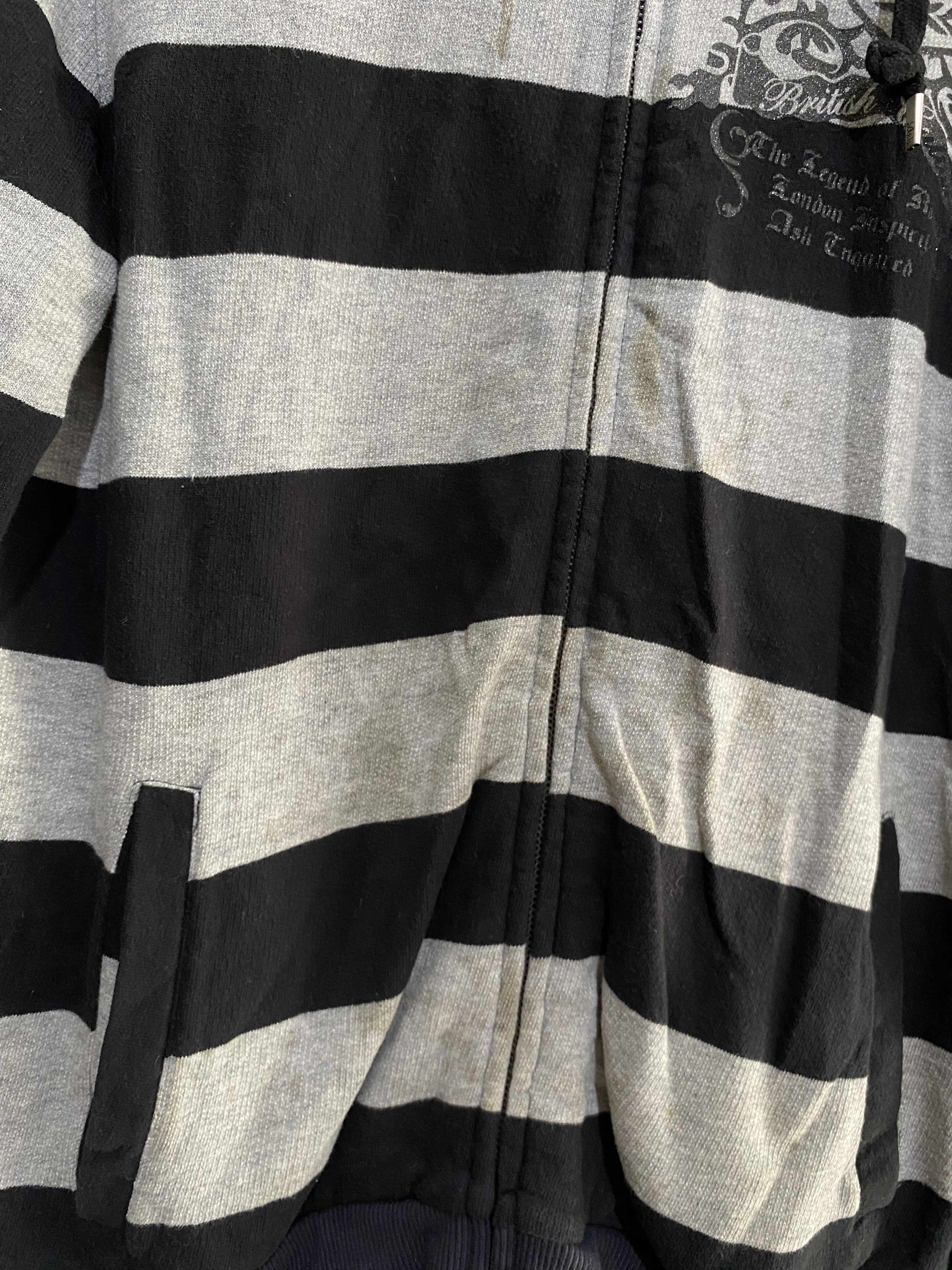 Le Grande Bleu (L.G.B.) Vintage ask enquiered poem striped ifsixwasnine style Size US XL / EU 56 / 4 - 7 Thumbnail