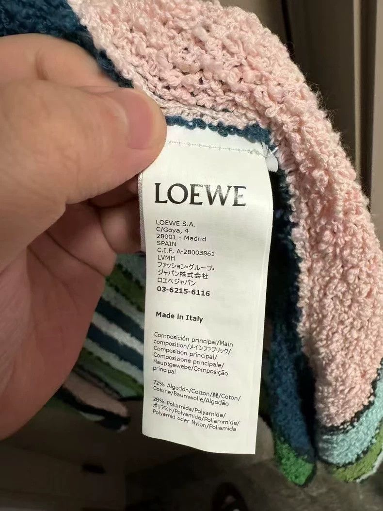 Loewe LOEWE Striped tie-on cardigan sweater Size M / US 6-8 / IT 42-44 - 4 Thumbnail