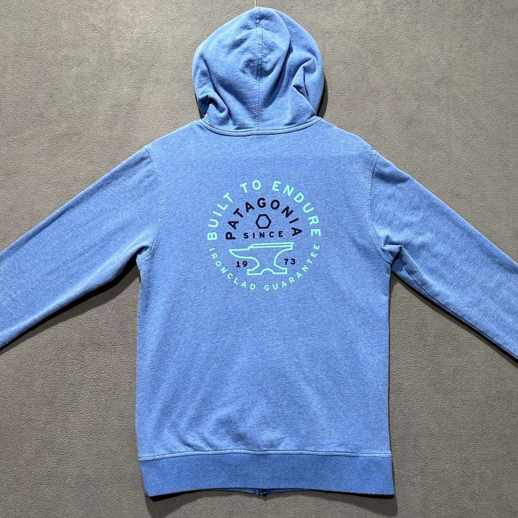 Patagonia Patagonia Fitz Roy Scope Hoodie - Mens - Small Blue - Full Zip - Lightweight Size US S / EU 44-46 / 1 - 2 Thumbnail