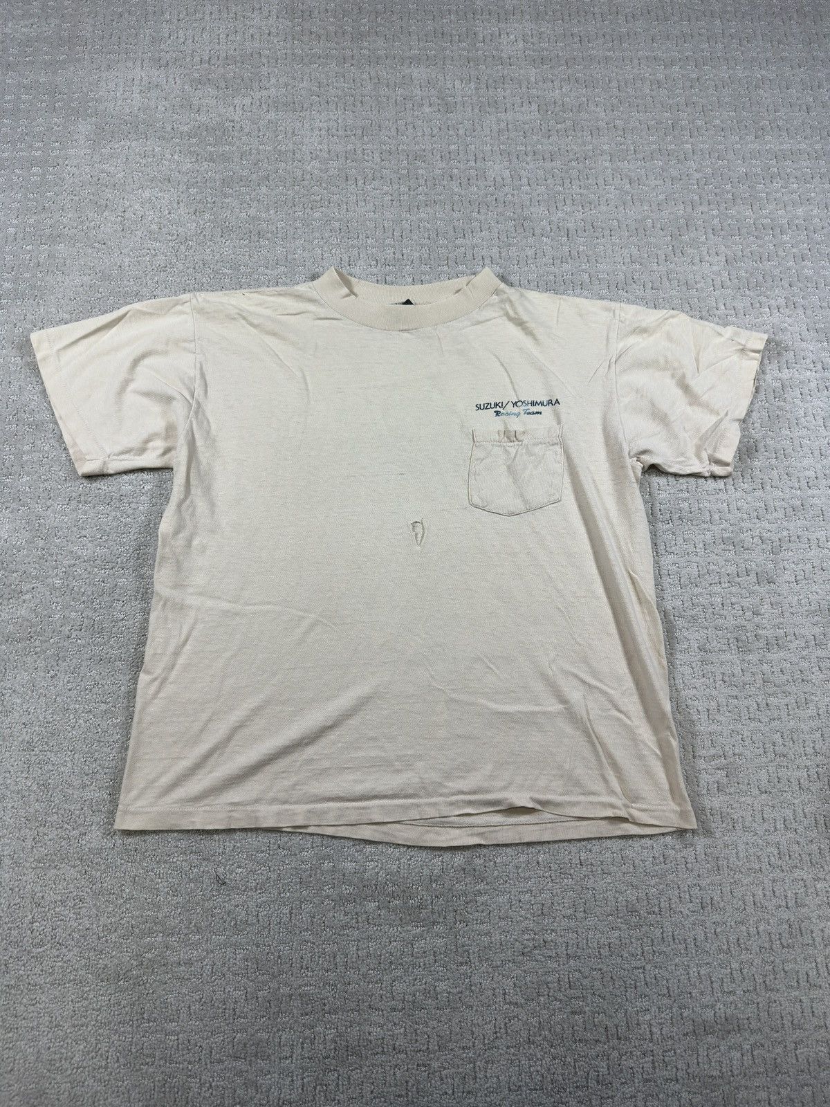 Japanese Brand Vintage 1982 Suzuki Yoshimura Was Cooley Racing T-Shirt Size US XL / EU 56 / 4 - 4 Thumbnail