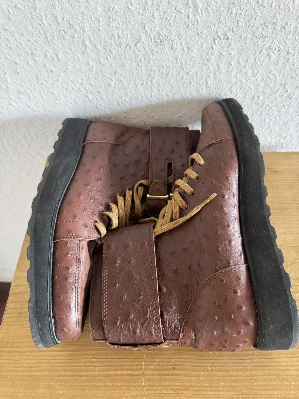 Adidas × Jeremy Scott Ostrich Embossed Slim Boots Size US 7.5 / EU 40-41 - 1 Thumbnail