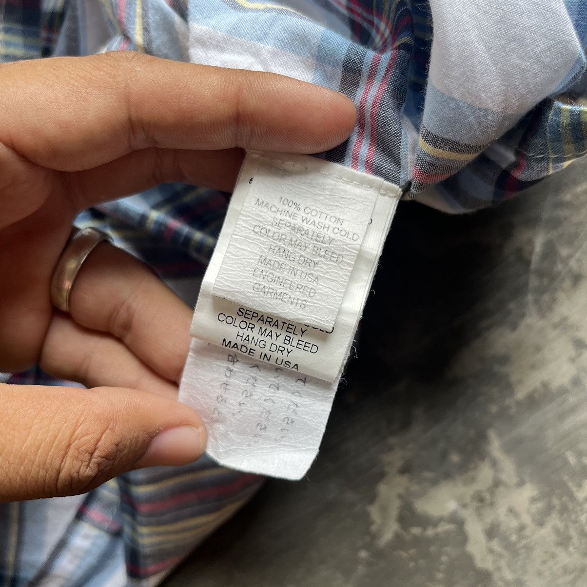 Engineered Garments × Needles × Nepenthes Engineered garments fwk popover bd shirt big plaid Size US S / EU 44-46 / 1 - 7 Thumbnail