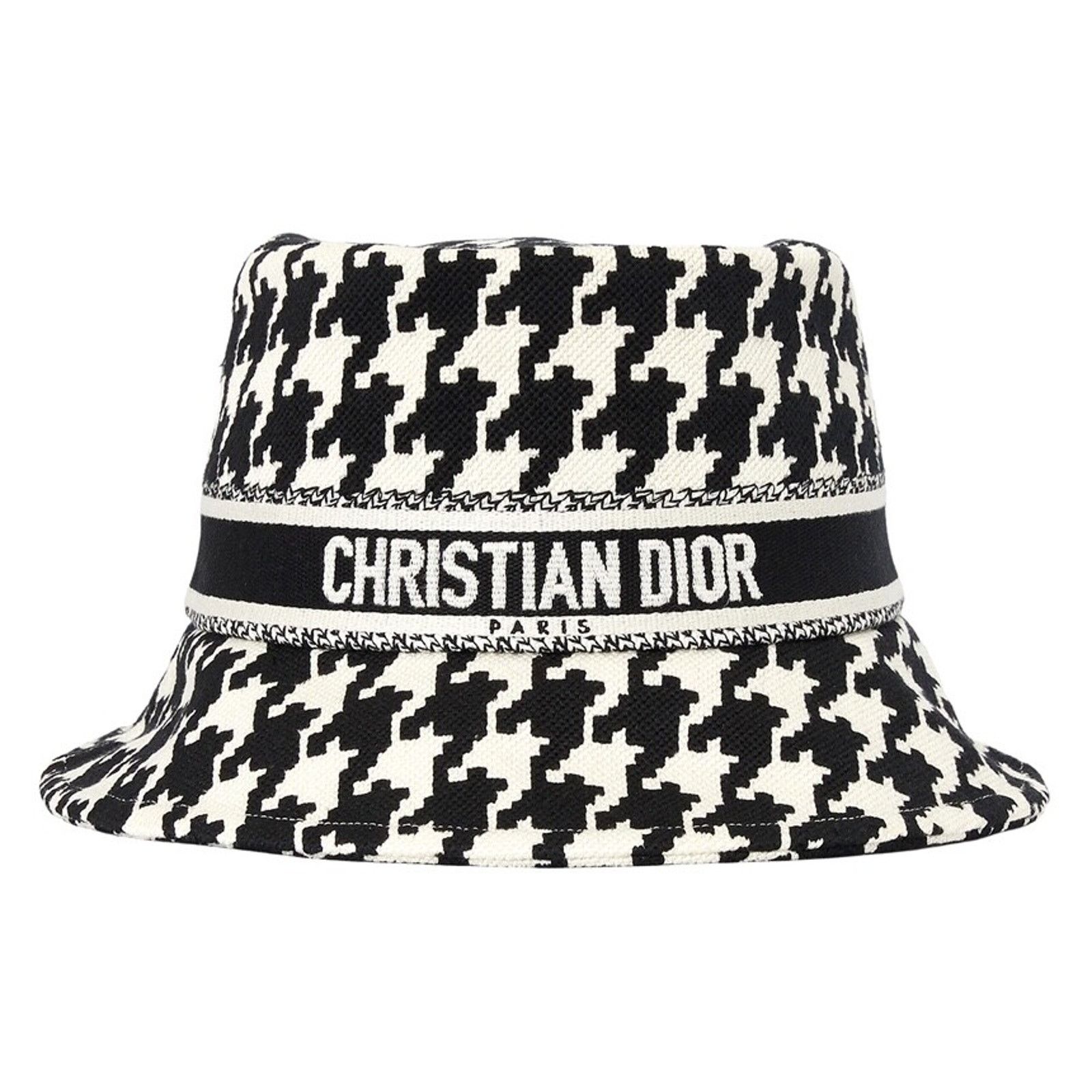 Dior Christian Dior Jacquard Cotton Logo Sun Bucket Hat 57 Size ONE SIZE - 1 Thumbnail