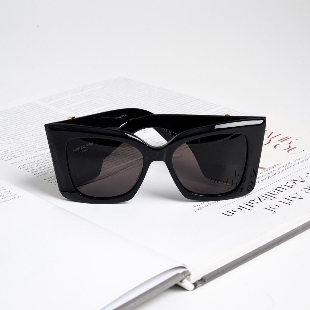 Yves Saint Laurent SAINT LAURENT SL M119 BLAZE 001 SUNGLASSES Size ONE SIZE - 6 Thumbnail