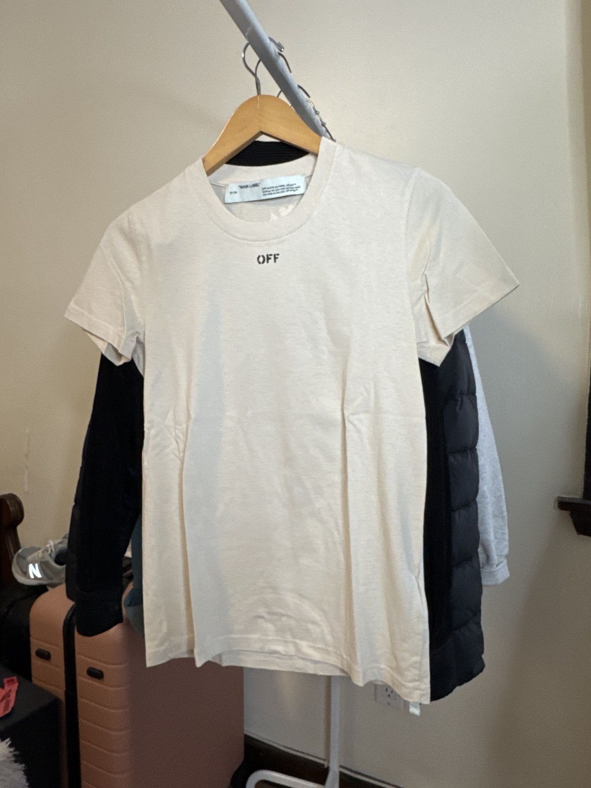 Off-White Virgil Off-White - Oversized Flowers Carryover tee - XXS Size XXS / US 00 / IT 34 - 3 Thumbnail