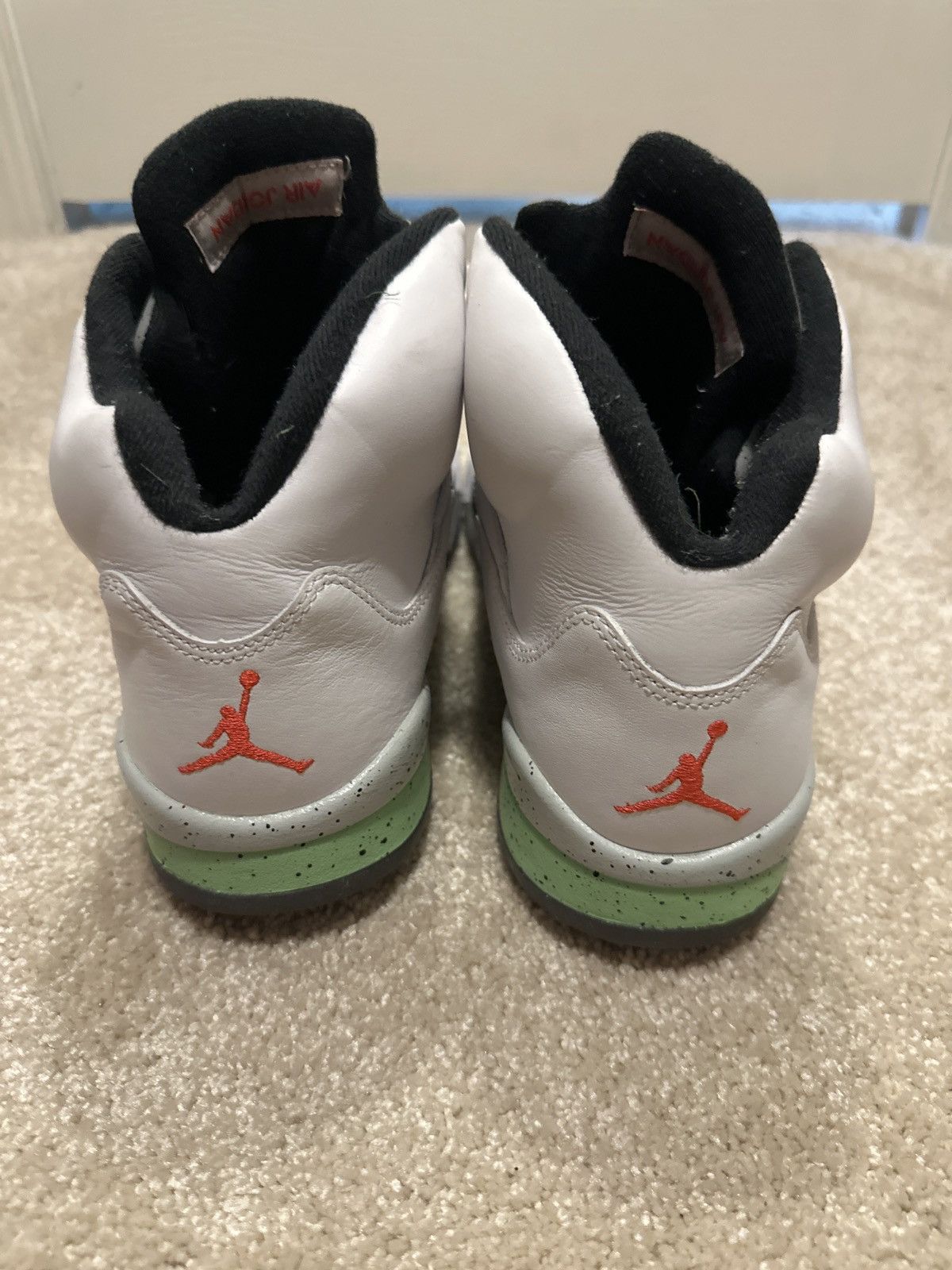 Jordan Brand Jordan 5 Retro Poison Green Size US 10.5 / EU 43-44 - 3 Thumbnail