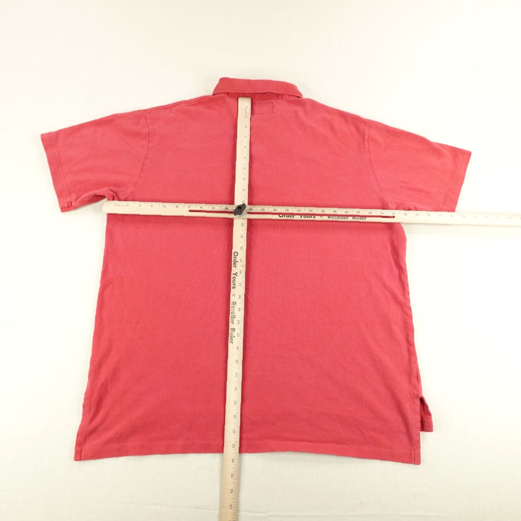 Ralph Lauren VINTAGE Ralph Lauren Polo Shirt Mens XL Red Polo Sport Sportsman Pique Cotton Pocket Y2K Size US XL / EU 56 / 4 - 4 Thumbnail
