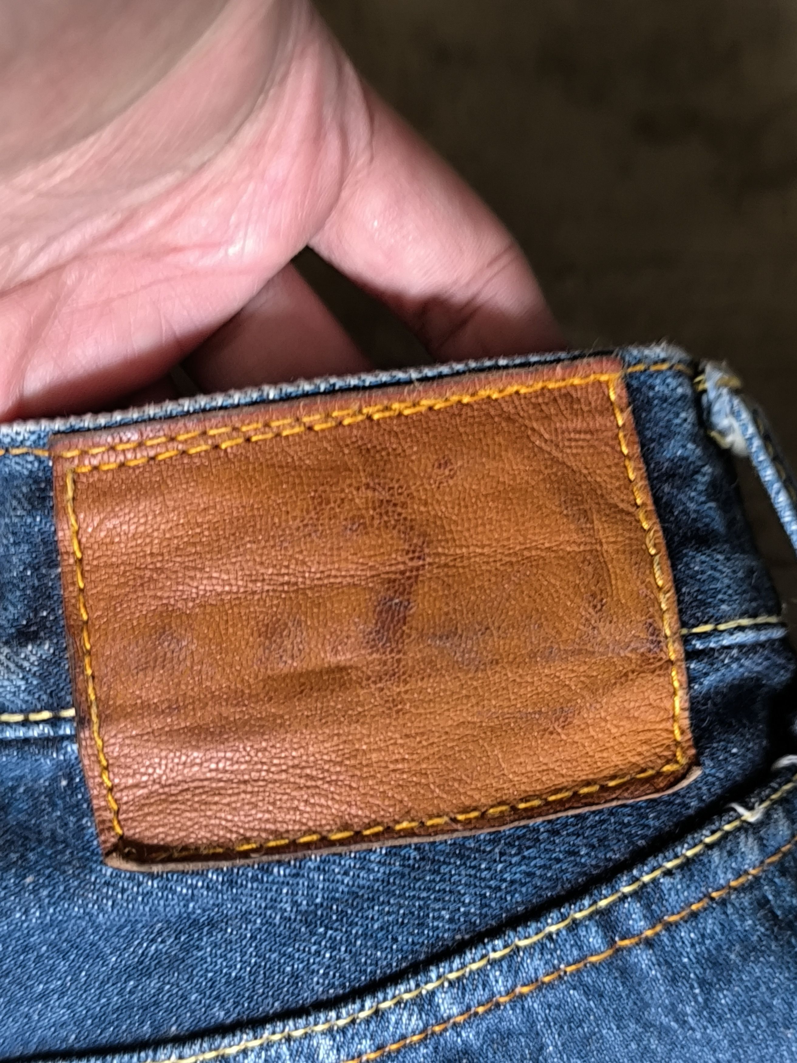 Other INTERNATIONAL WORLD JEANS SELVEDGE Size US 33 - 5 Thumbnail