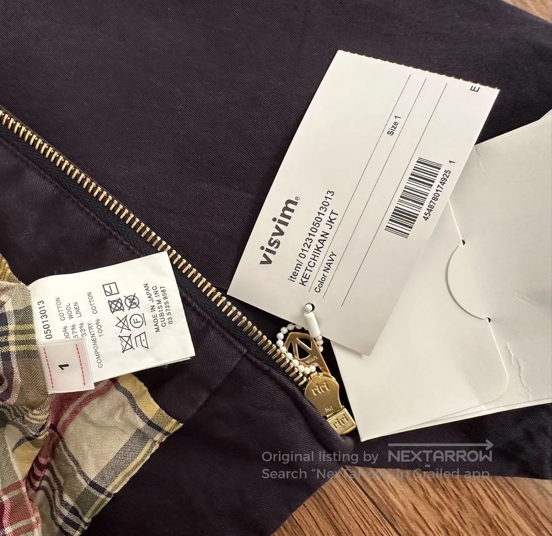 Visvim visvim ketchikan jacket in navy blue. Size US L / EU 52-54 / 3 - 4 Thumbnail