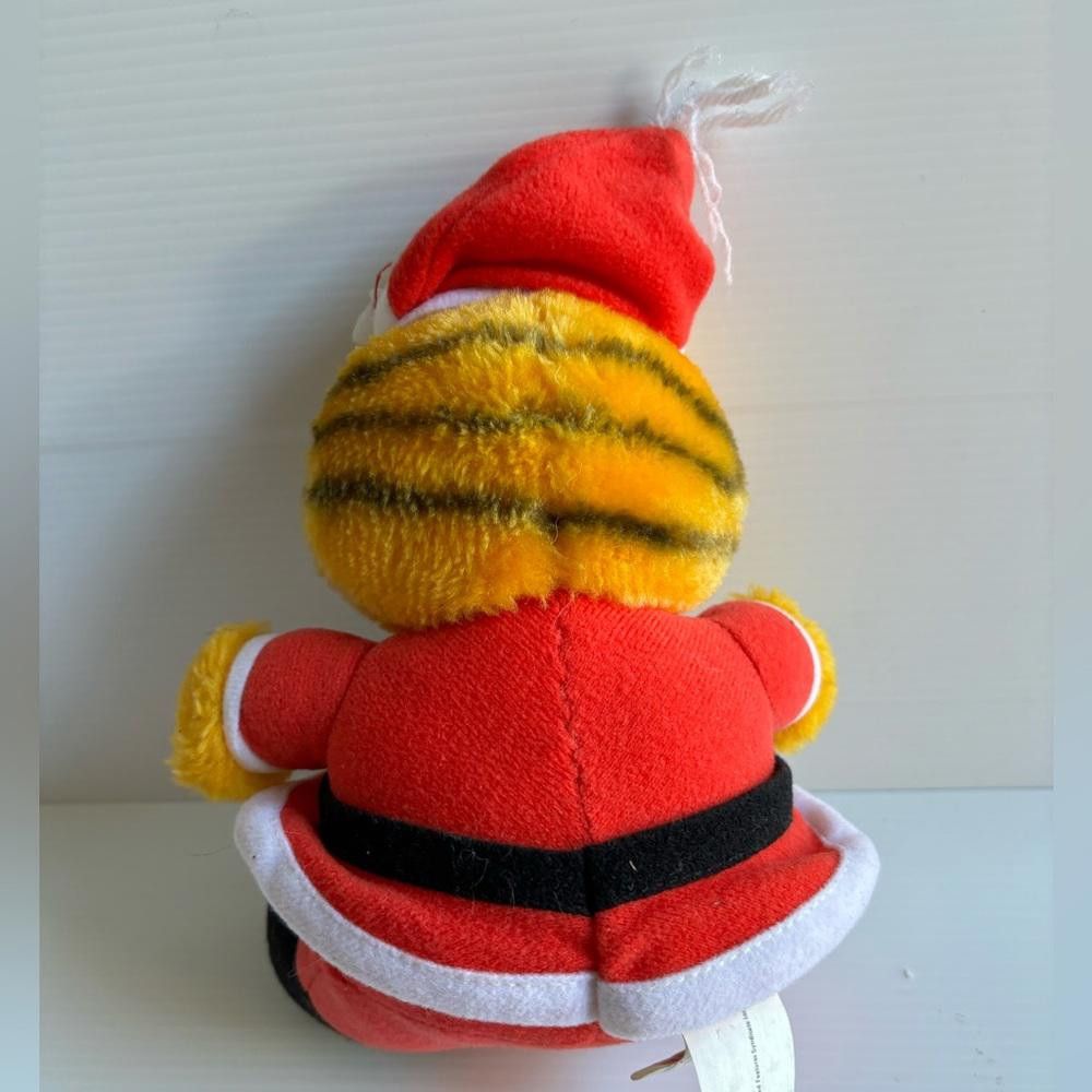 Designer Rare Vintage 1990 Garfield Santa Claus Christmas Plush Size ONE SIZE - 2 Thumbnail
