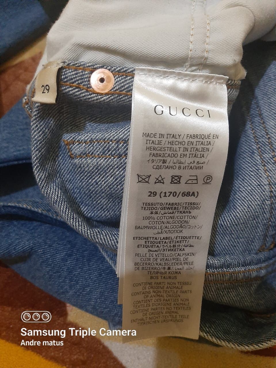 Gucci Gucci jeans Size US 29 - 4 Thumbnail