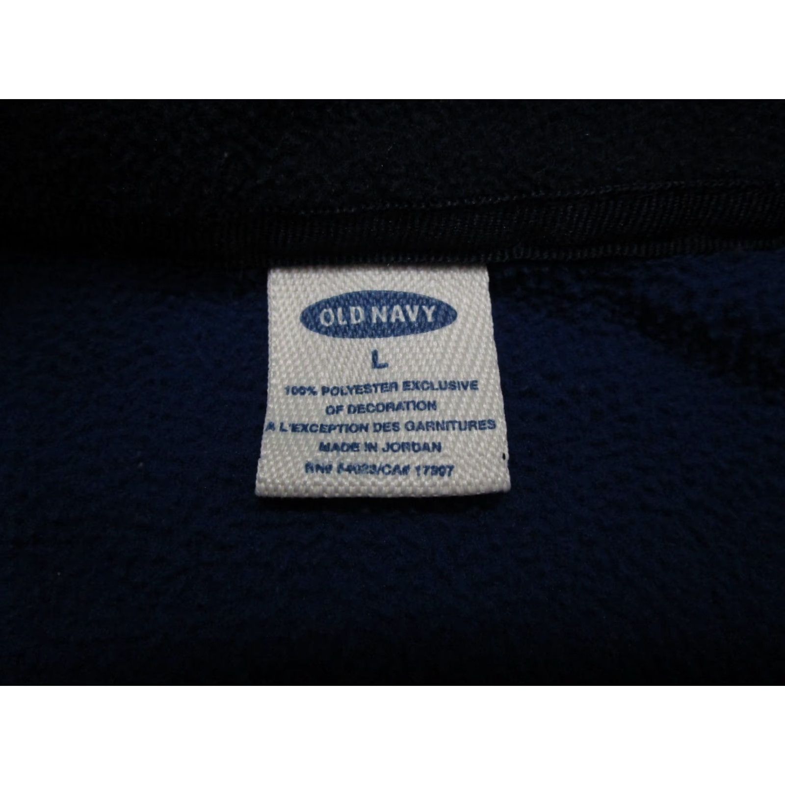 Old Navy VINTAGE Old Navy Mens Sweater 1/4 Zip Fleece Jacket L Blue Pullover Nightwear Casual 2 Tone Knit Zipper Mens Size US L / EU 52-54 / 3 - 2 Thumbnail