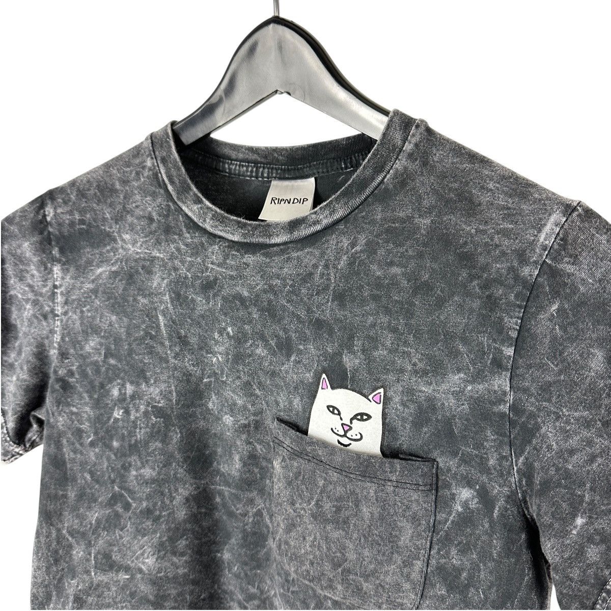 RIPNDIP Mens Y2K RipNDip Acid Wash Front Pocket Shirt Size US S / EU 44-46 / 1 - 6 Thumbnail