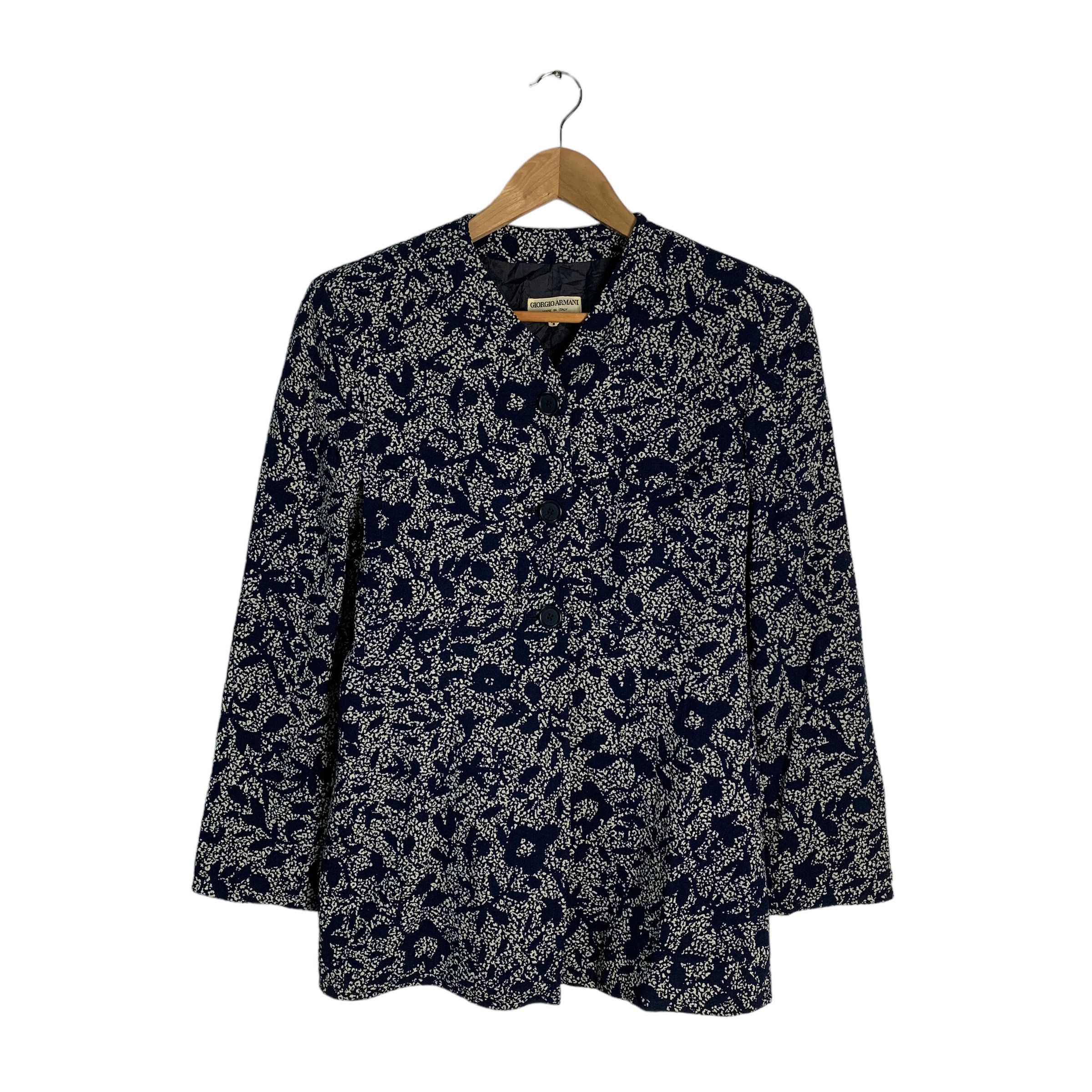 Giorgio Armani Giorgio Armani Flower Design Jacket Size M / US 6-8 / IT 42-44 - 1 Thumbnail