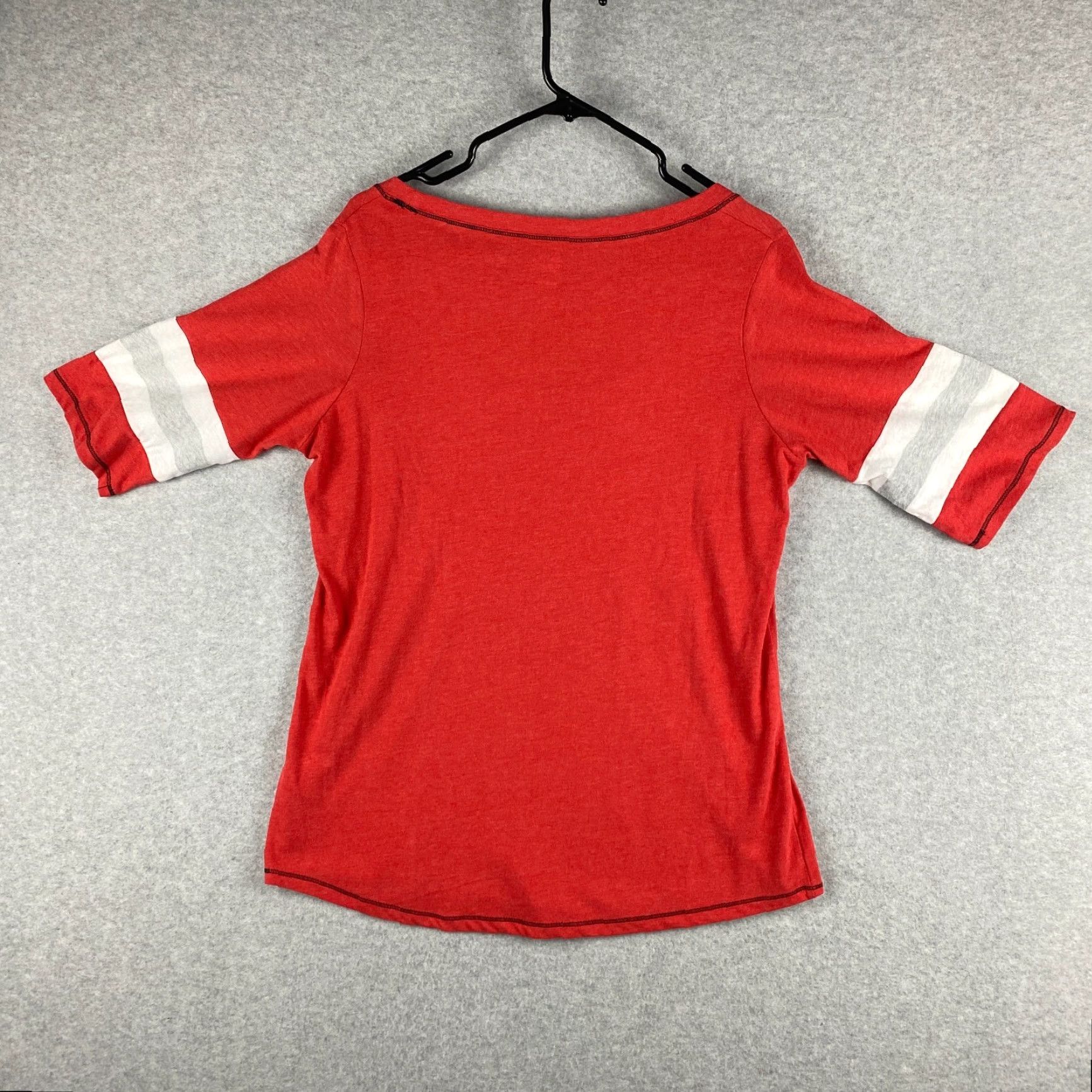 Vintage VINTAGE San Diego State Aztecs Shirt Knights Apparel Raglan Sleeve Red XL Womens Regular Fit Centered Aztec Modern Logo T-Shirt Size XL / US 12-14 / IT 48-50 - 3 Thumbnail