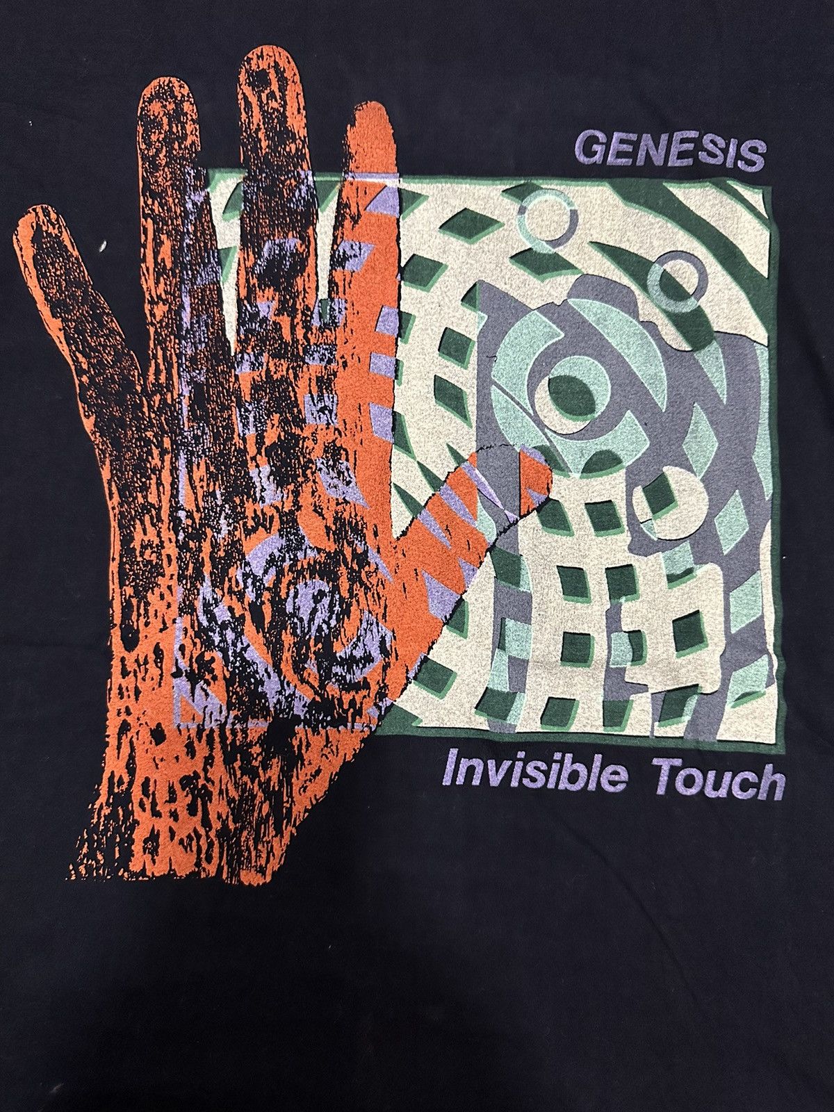 Band Tees Vintage Genesis Invisible Touch Tour 1986 T-shirt Size US M / EU 48-50 / 2 - 3 Thumbnail