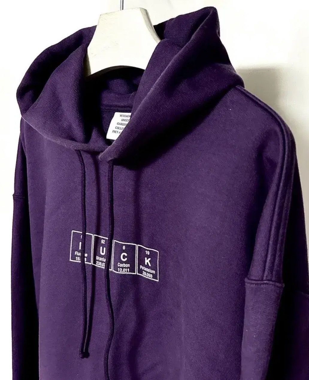 Vetements Vetements 18AW FUCK Limited Edition Hood Size US L / EU 52-54 / 3 - 2 Thumbnail