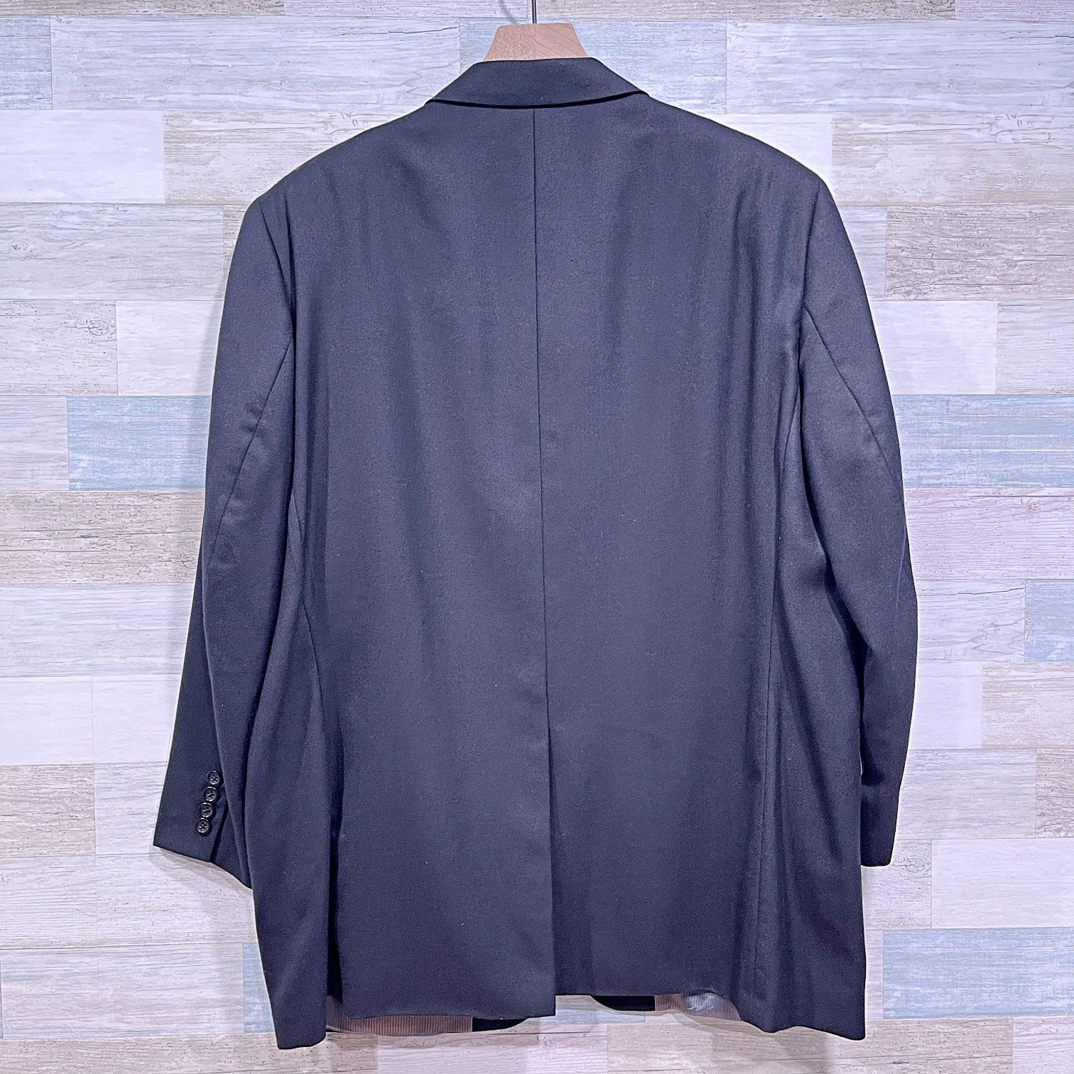 Jack Victor Jack Victor Pure Italian Cashmere Sport Coat Black Mens 46R Size 46R - 6 Thumbnail