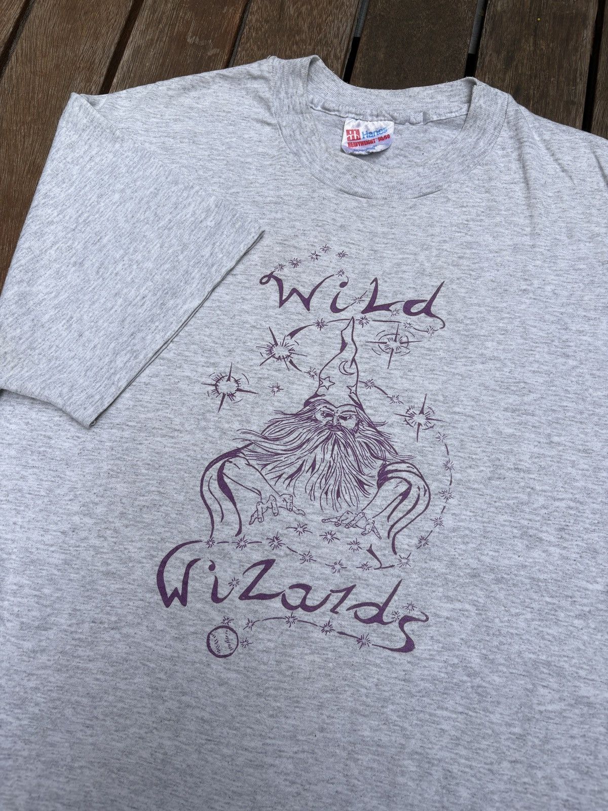 Hanes T-shirt Wild wizard 90s Size US L / EU 52-54 / 3 - 2 Thumbnail