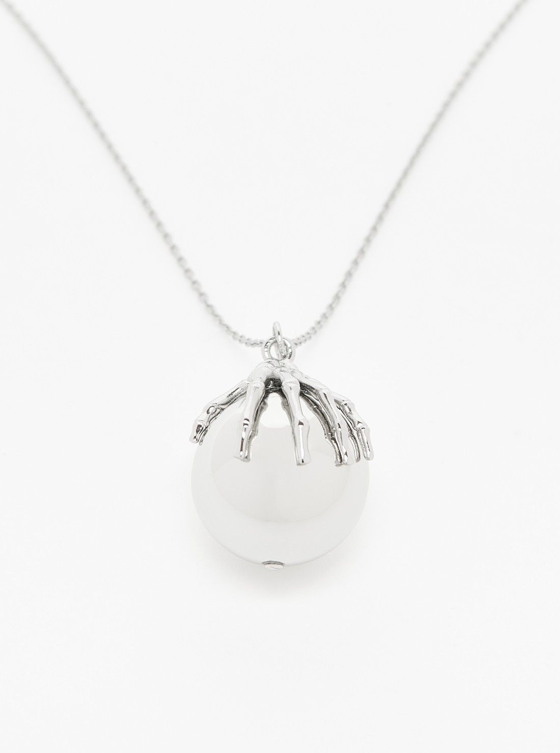 Raf Simons SS22 Skeleton Hand Necklace Size ONE SIZE - 2 Thumbnail
