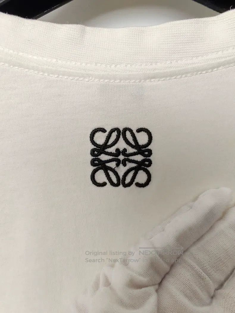 Loewe Loewe Unisex Embroidered Logo Short Sleeve Size US XS / EU 42 / 0 - 4 Thumbnail