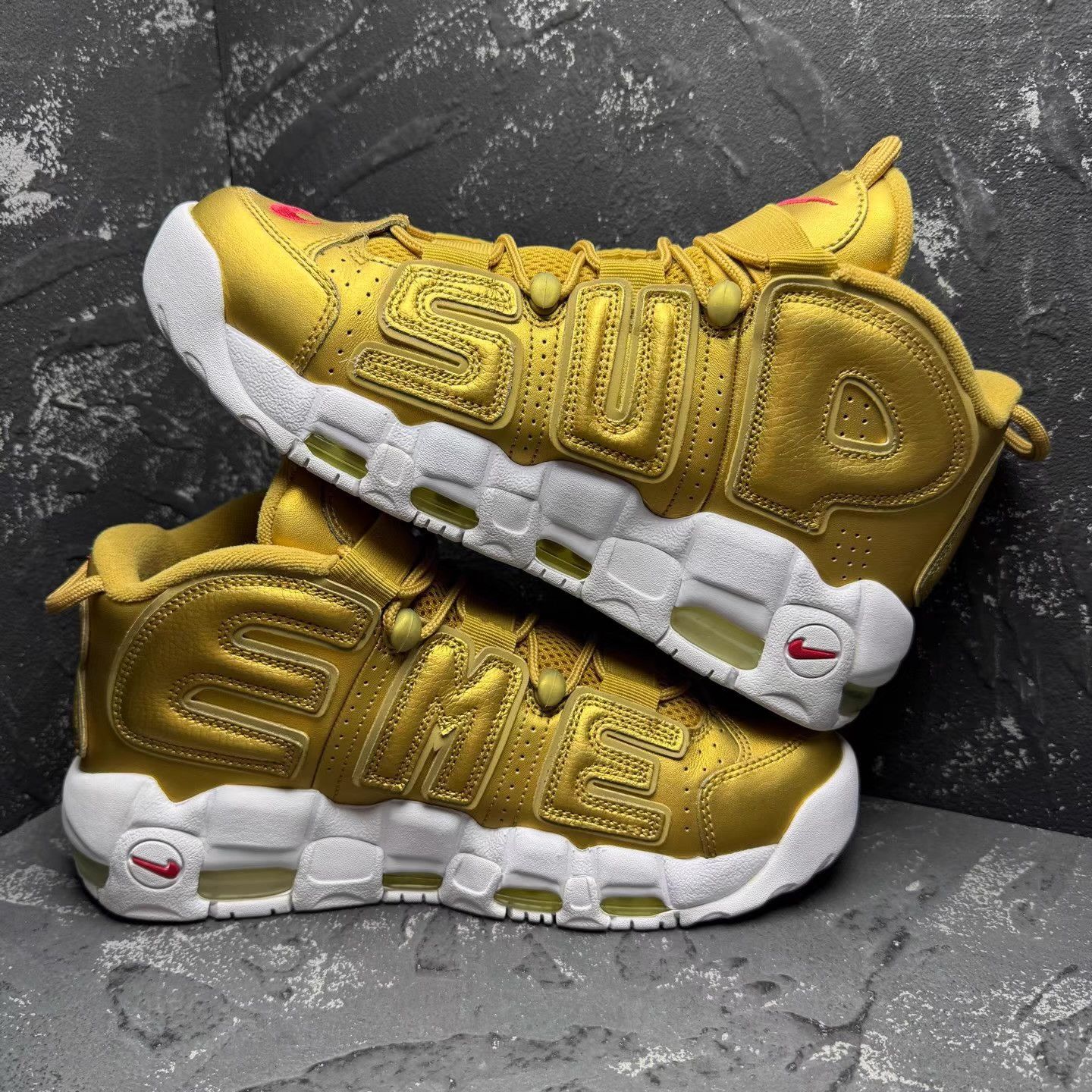 Nike Supreme x Nike Air Pippen Gold Q10 Size US 8.5 / EU 41-42 - 5 Thumbnail