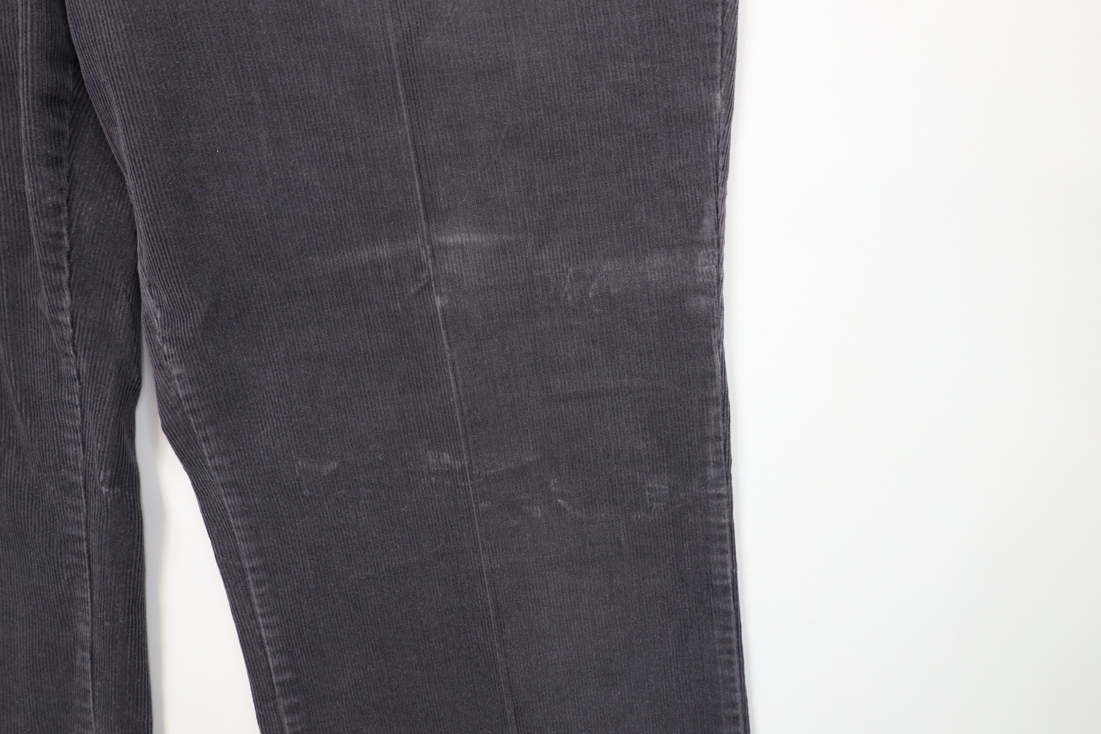 Big Mac Vintage 70s Big Mac Wide Leg Corduroy Chino Pants Steel USA Size US 38 / EU 54 - 5 Thumbnail