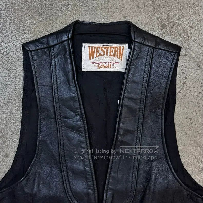 Other Western locomotive cowhide vest Size US S / EU 44-46 / 1 - 6 Thumbnail