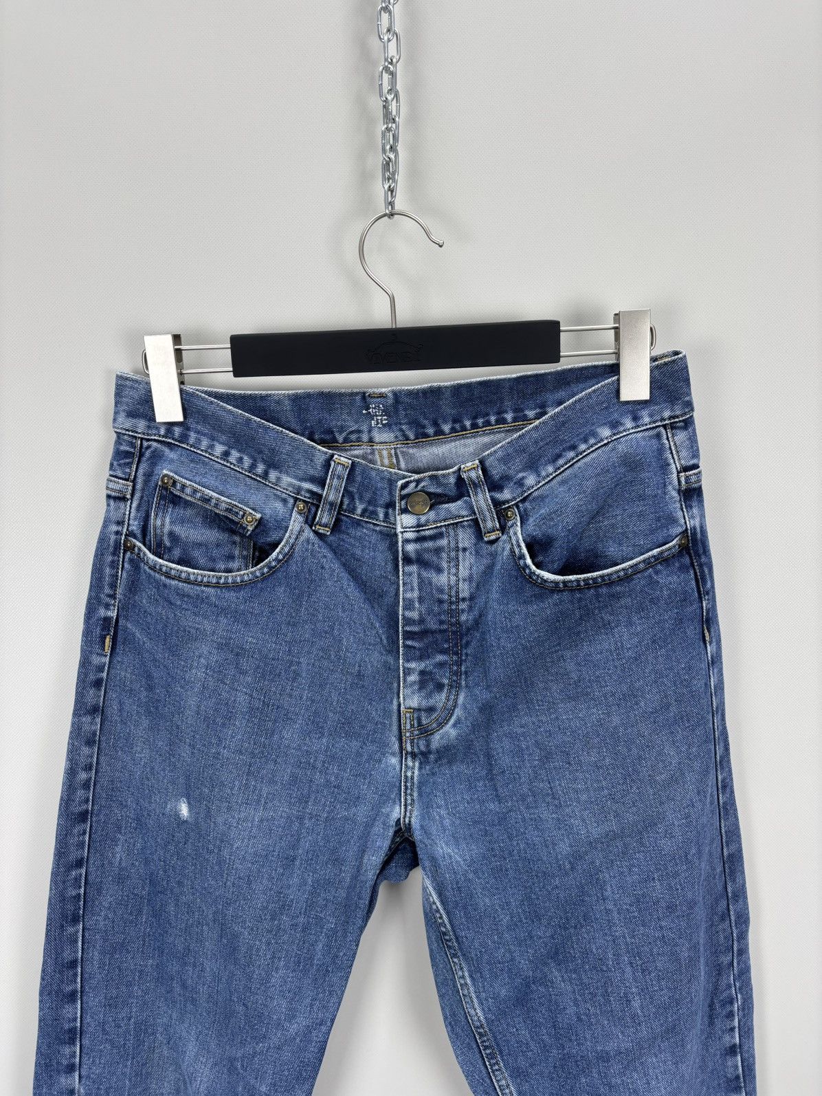 Carhartt Mens jeans Carhartt Size 31 Color Blue Size US 31 - 3 Thumbnail