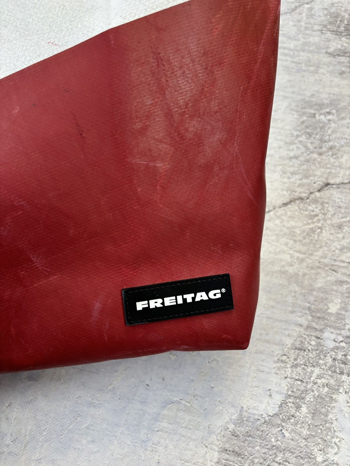 Freitag Freitag shoulder bag recycled rare white red Size ONE SIZE - 4 Thumbnail