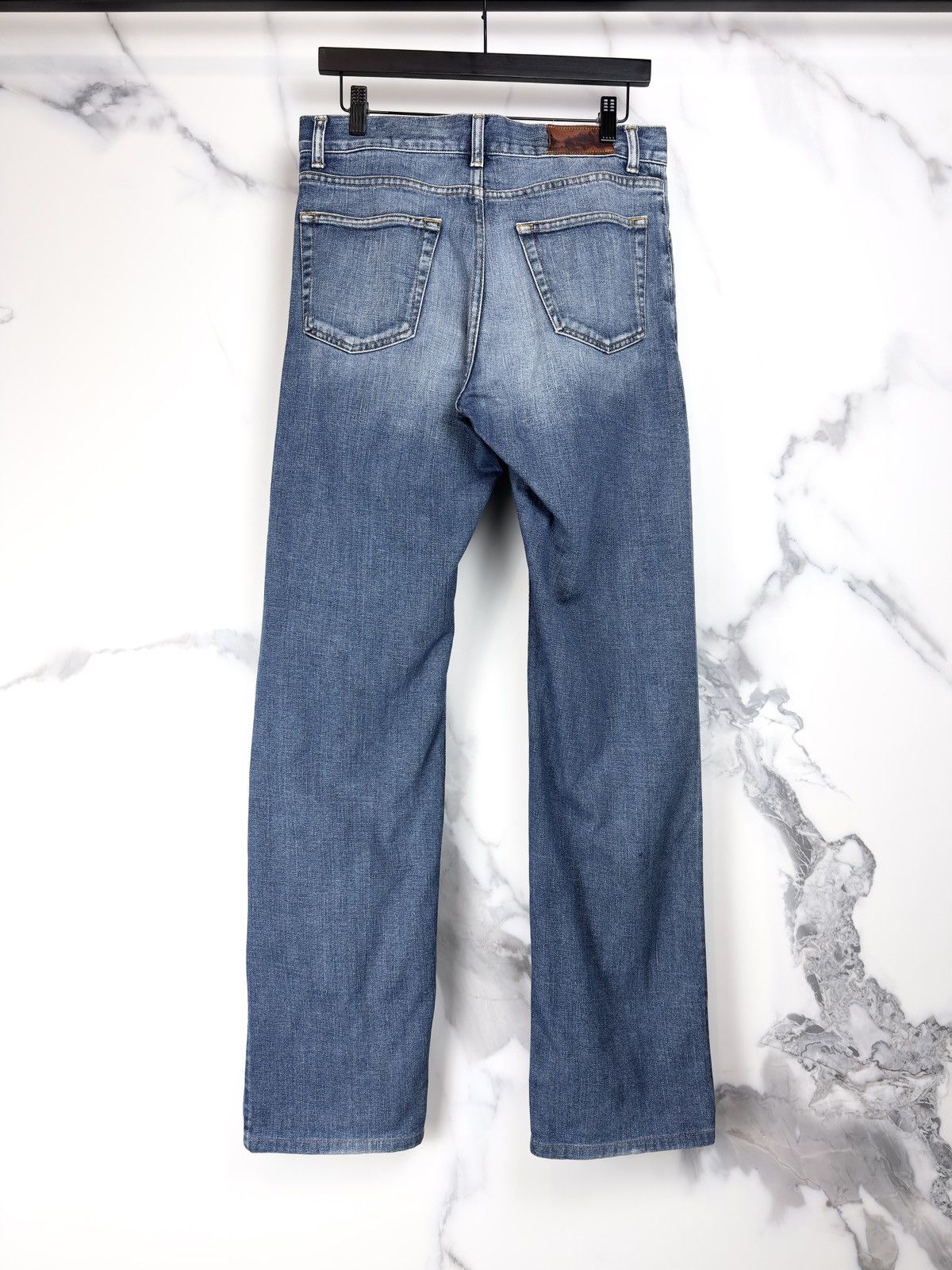 Gucci Gucci Tom Ford Vintage Straight Leg Faded Blue Denim Jeans Size US 32 / EU 48 - 2 Thumbnail