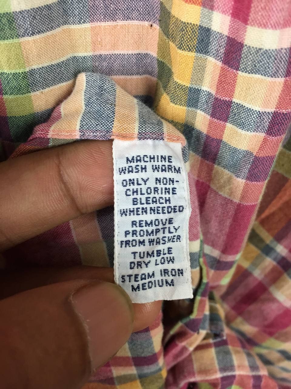 Ralph Lauren Vtg Ralph Lauren Blake Multi-Color Plaid Button Down Shirt Size US S / EU 44-46 / 1 - 11 Thumbnail