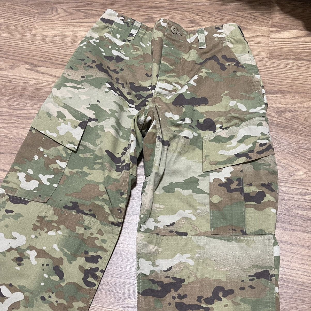 Vintage BRAND NEW US army military multicam green camo cargo pants Size US 32 / EU 48 - 4 Thumbnail