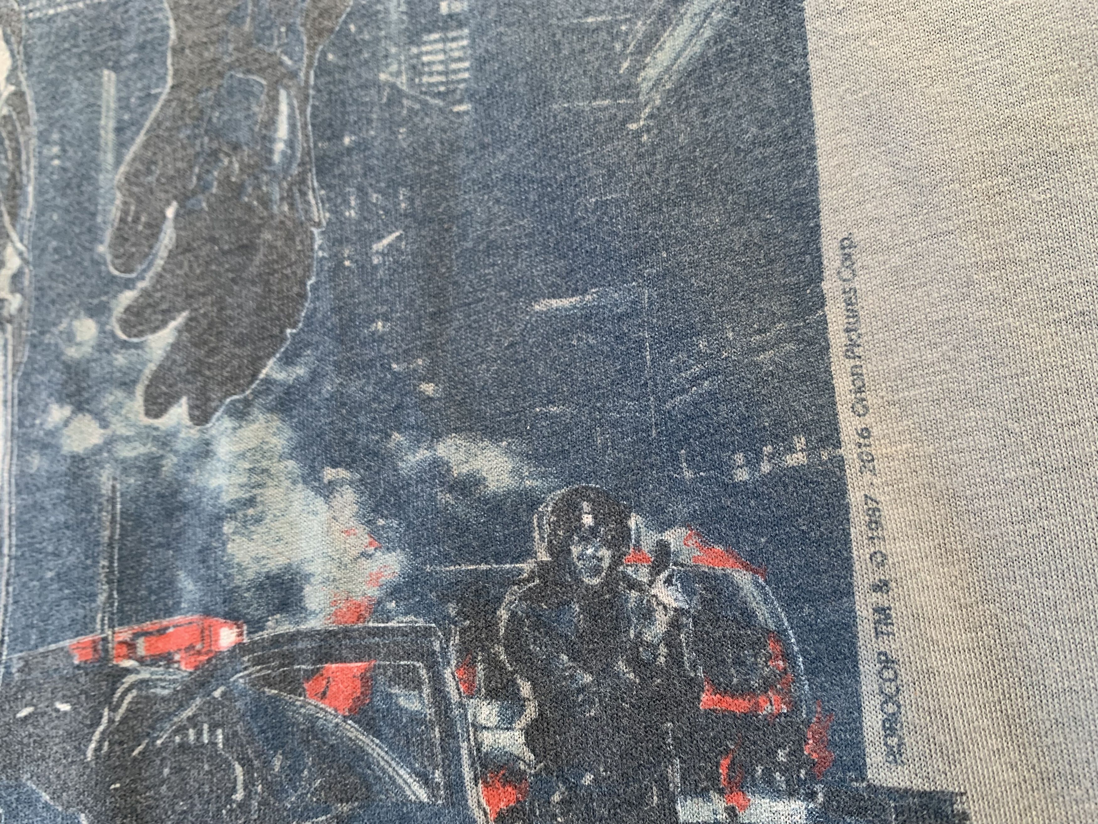 Other Alex Murphy RoboCop Mens Gray Print T-Shirt Size US M / EU 48-50 / 2 - 6 Thumbnail