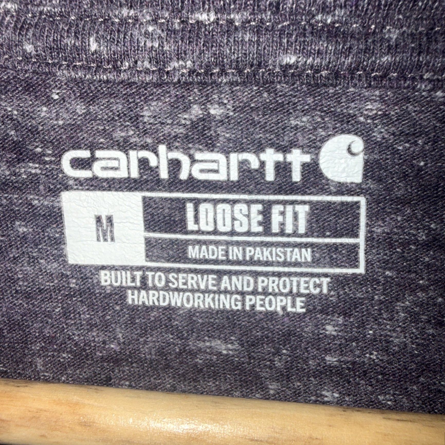 Carhartt Carhartt T-Shirt Mens M Purple Pocket Size US M / EU 48-50 / 2 - 3 Thumbnail
